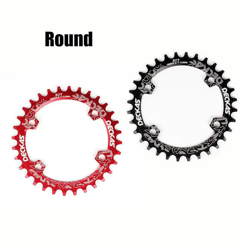 DECKAS цепь 96BCD узкая широкая сеть MTB кольцо Горная дорога велосипед круглая/Овальная Цепь 32-38T Fit SHIMANO XTR, XT, SLX