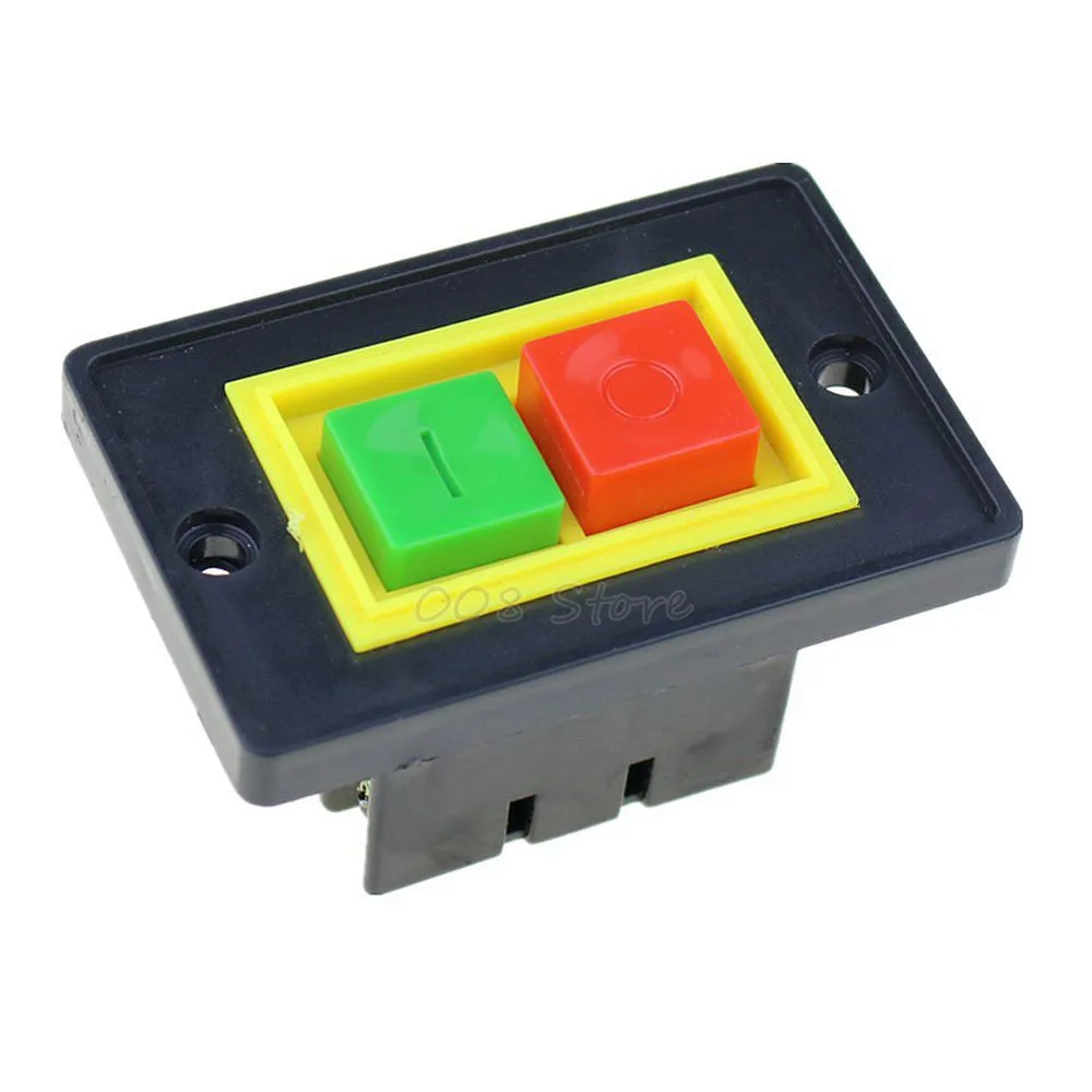 Переменный ток 380 В 2 кВт ввода/выключения ВКЛ./ВЫКЛ. Кнопка переключения 6