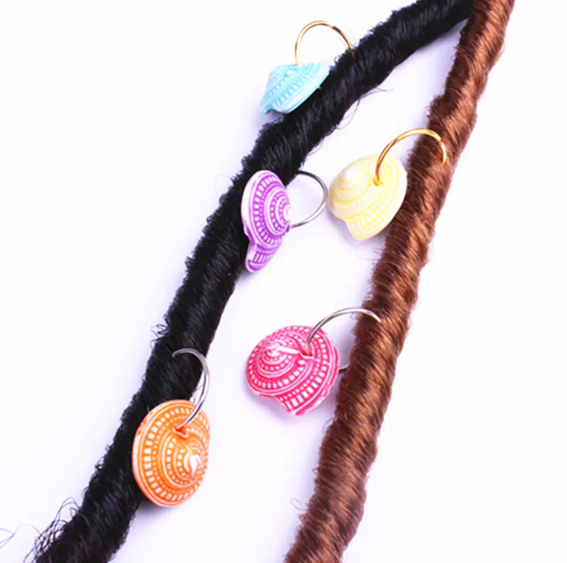 Серебристое кольцо для волос оплетка дреды бусины пластиковая оболочка манжеты