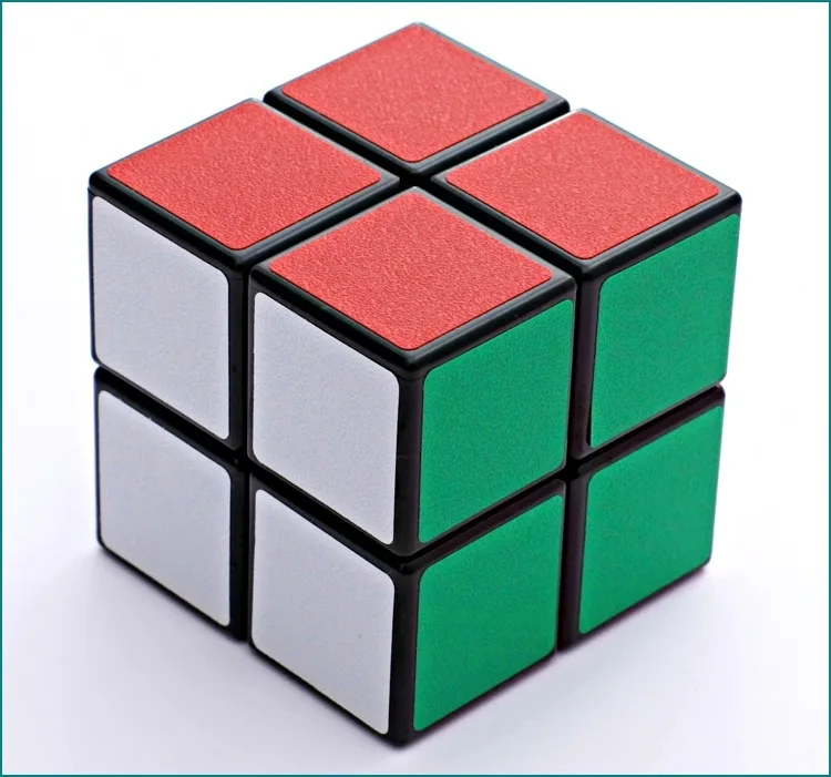 Oyuncak Qiyi Волшебные кубики 2x2 куб Cubo Magico 50 мм Скорость карман Стикеры игра-головоломка, профессиональные обучающие игрушки для детей