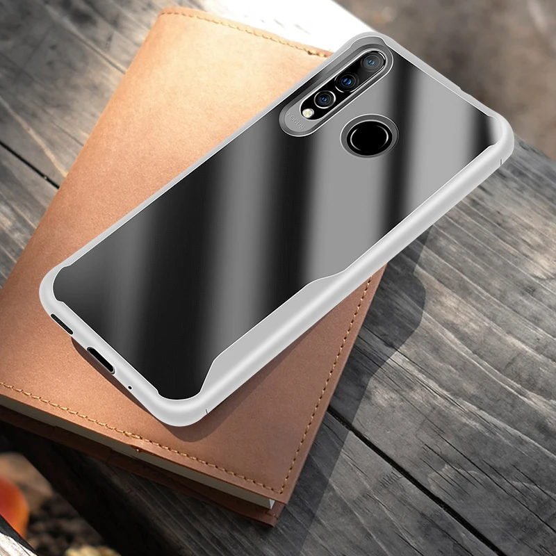 Transparent Silicon TPU Shockproof Phone Case For Huawei Honor 8x Nova 4 3 3e 3i Y3 Y5 Y6 Pro Y7 Y9 Prime 2018 2019 Cover |