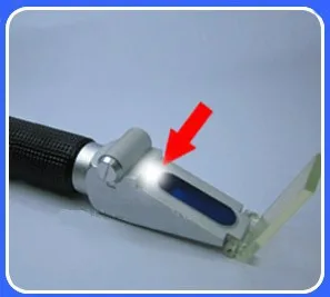 Ручной рефрактометр светодиодный БРИКС 58 92%|atc|refractometer brixatc brix refractometer |