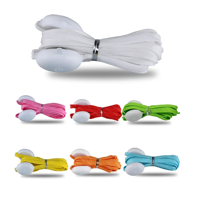 Светодиодная вспышка блестящие шнурки для катания на коньках вечерние шнурков