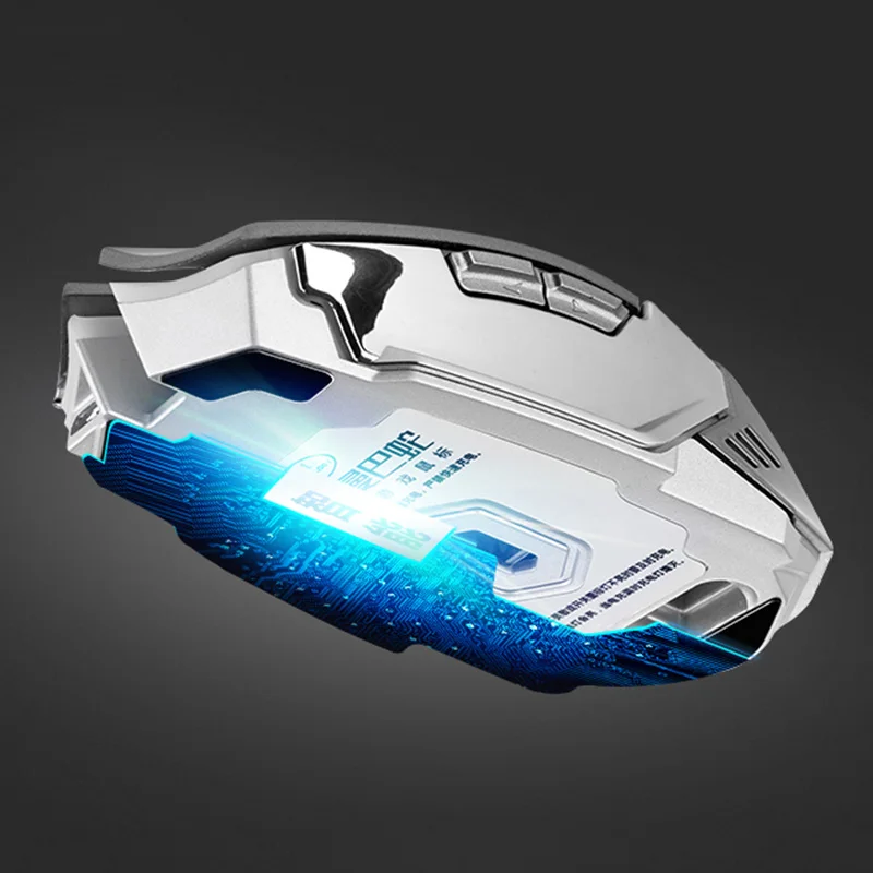 2 4G Беспроводная клавиатура мышь набор перезаряжаемая подсветка эргономичная 800