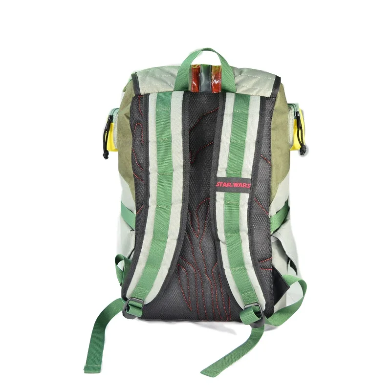 Рюкзак Boba Fett из Звездных войн армейский зеленый рюкзак с вышивкой повседневный