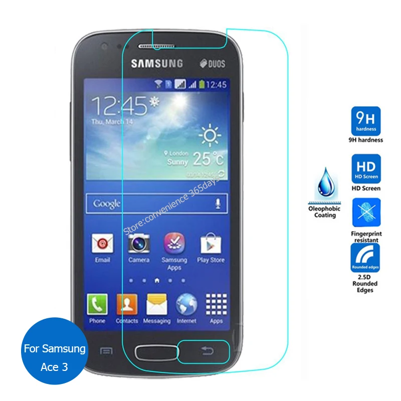 2 шт для samsung Galaxy Ace 3 Закаленное стекло протектор экрана 9h защитное стекло на ace3 duos S7270 Gt-S7270 Gt-S7272