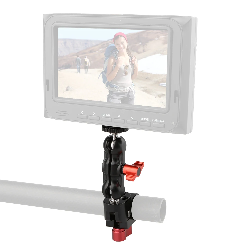 

CAMVATE 1/4" 25mm Rod Clamp 360 Degree Swivel Pea Monitor Mount Adapter for DJI Ronin-M Handheld Gimbal C1550