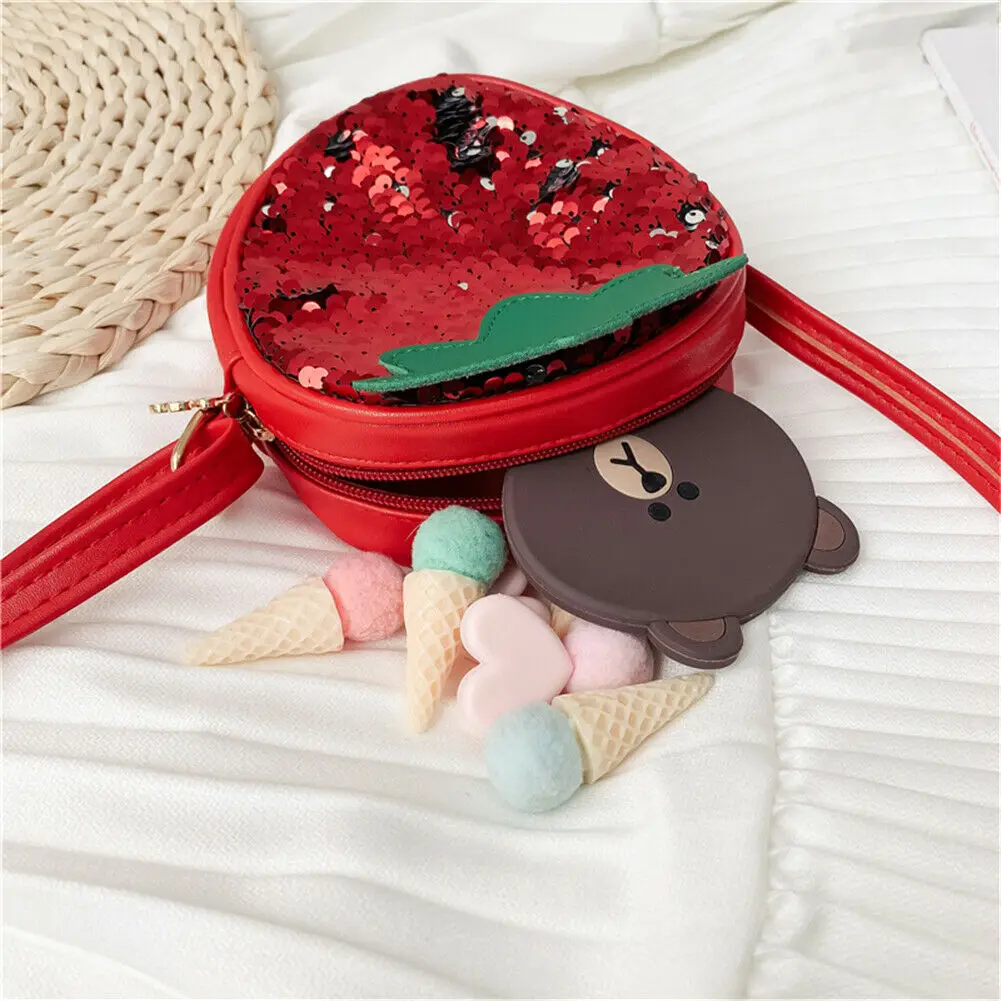 Новинка 2019 лидер продаж Детская сумка мессенджер для девочек с блестками