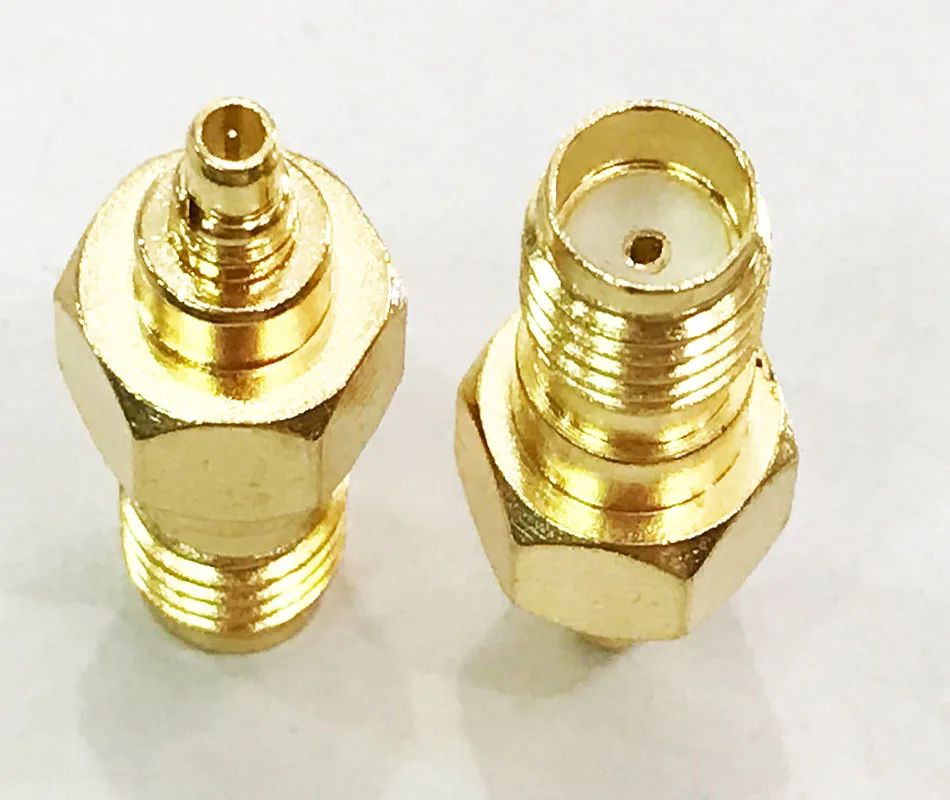 50pcs MMCX Male to SMA Female Jack RF Coax Cable Adapter Connector | Обустройство дома