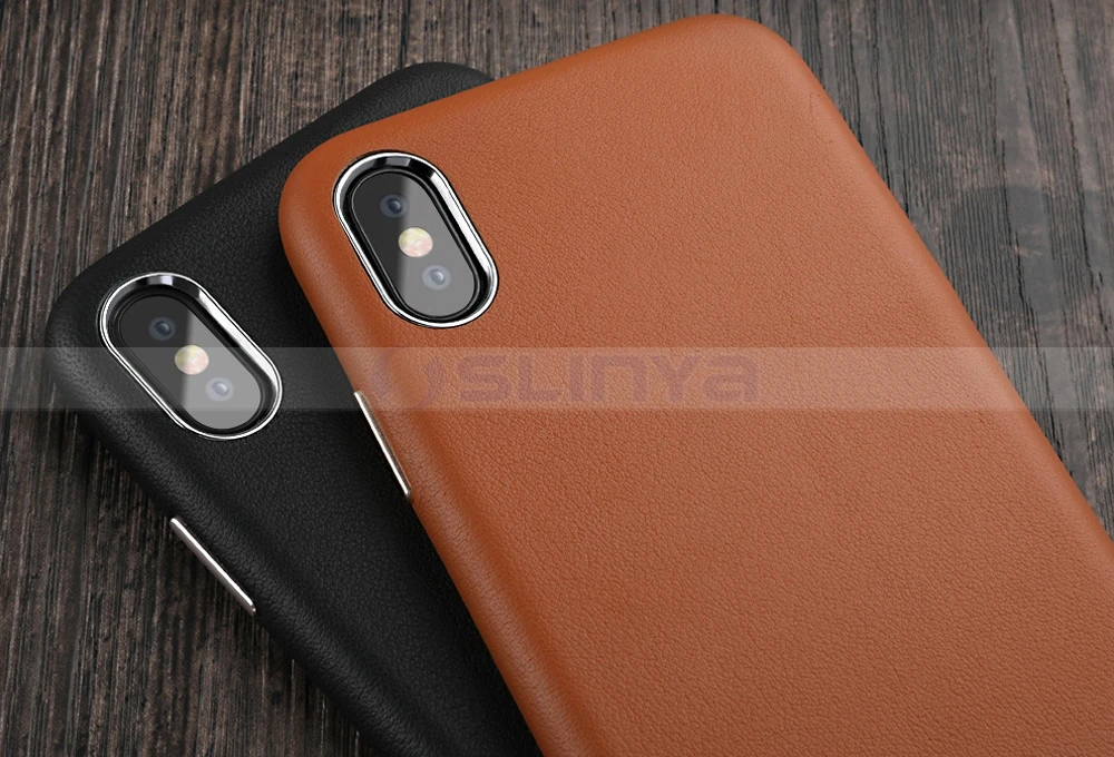 Роскошный кожаный чехол для iPhone XR XS MAX X 7 8 7 Plus 8 Plus