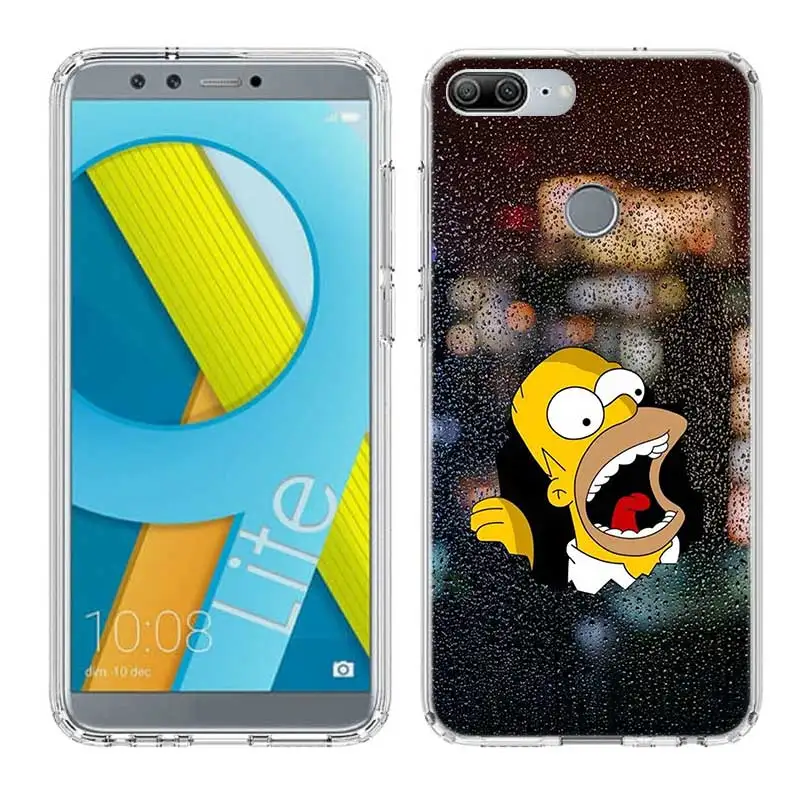 Симпсоны Fundas силиконовый чехол для телефона для huawei Honor 20 Pro 10 9 lite 8X 8A 20i 8C 8S V20 Y5 Y6 Y7 Y9 крышка