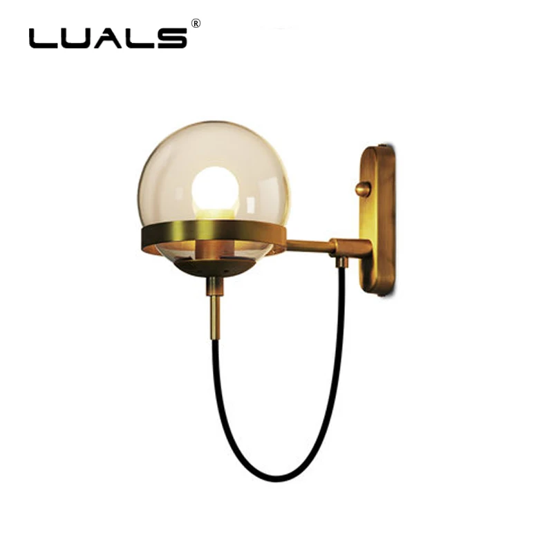 Постмодерн винтажный настенный светильник скандинавские настенные лампы