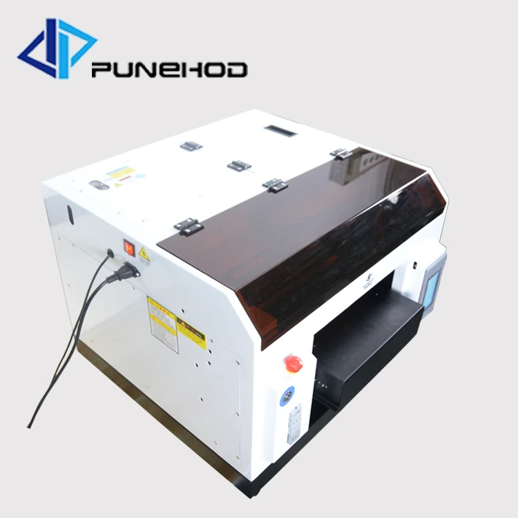 PUNEHOD A3 УФ принтер для чехлы телефонов с принтом машины 6 цветов cmyk + ww 5*100 мл