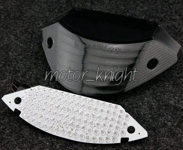 Встроенный светодиодный задний фонарь для Honda CB600 CB900 HORNET 599 919 2002 2003 2004 2005 2006 2007|smoke