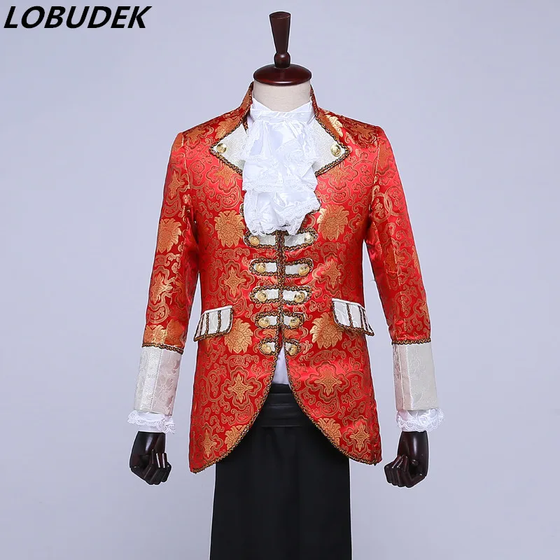 (Пиджак + брюки жилет галстук) костюм в европейском стиле Вечерние платья для