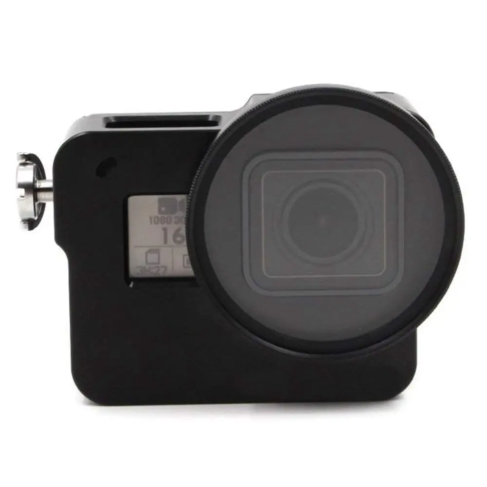 Топ алюминиевый сплав CNC боковая открытая оболочка корпуса камеры чехол для GoPro