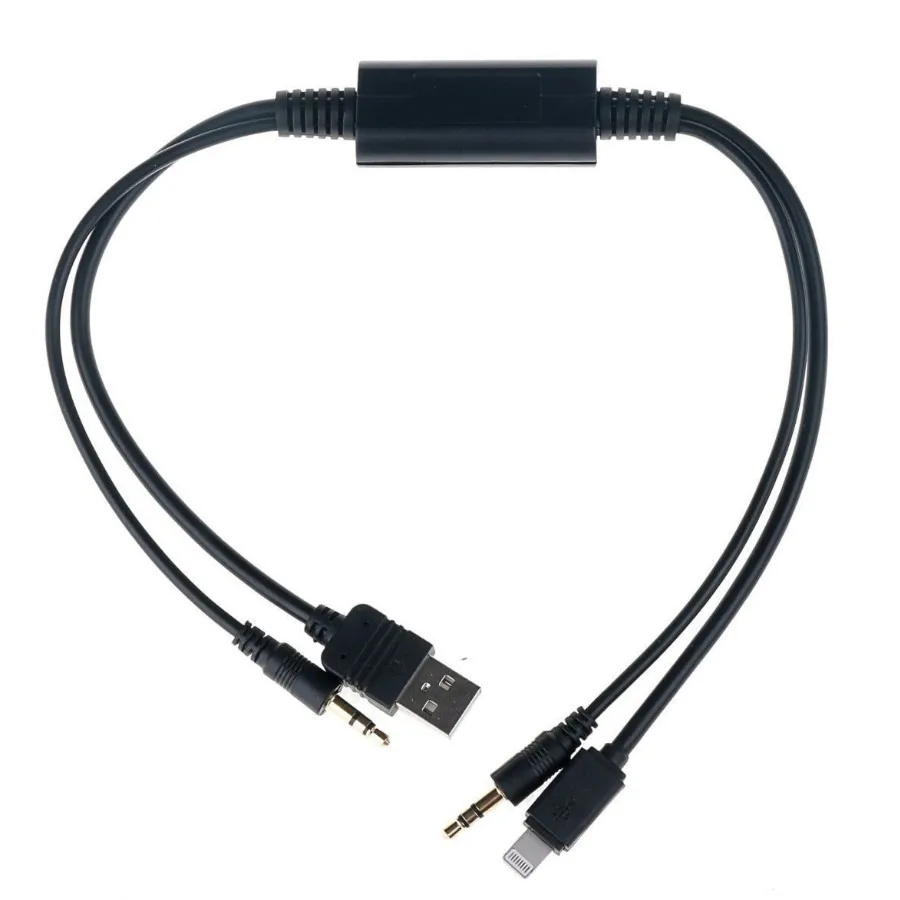 3.5mm AUX input Connector Car Audio Stereo USB Interface Universal Cable Support for iphone5/5S 6/6S Plus 7 BMW | Автомобили и