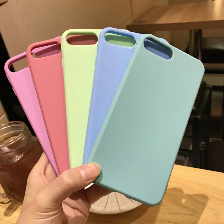 Оптом Macarons ТПУ карамельного цвета мягкий 11 Pro Max чехол матовый простой для