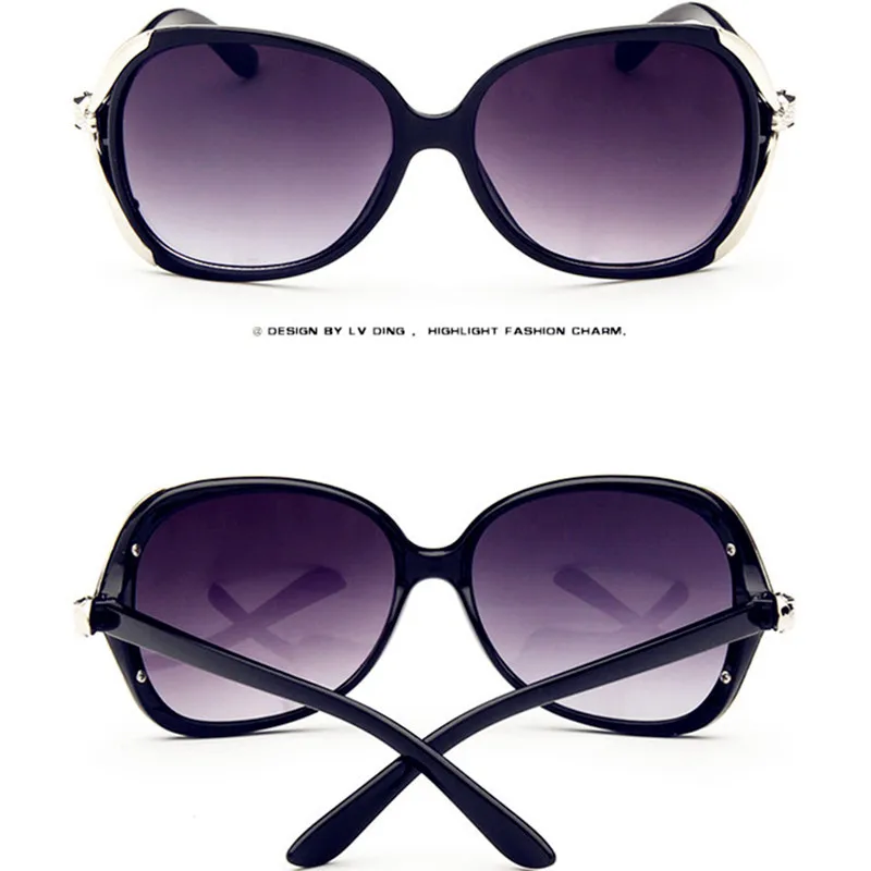 Женские солнцезащитные очки Lunette Soleil Femme2019 модные овальные с градиентным