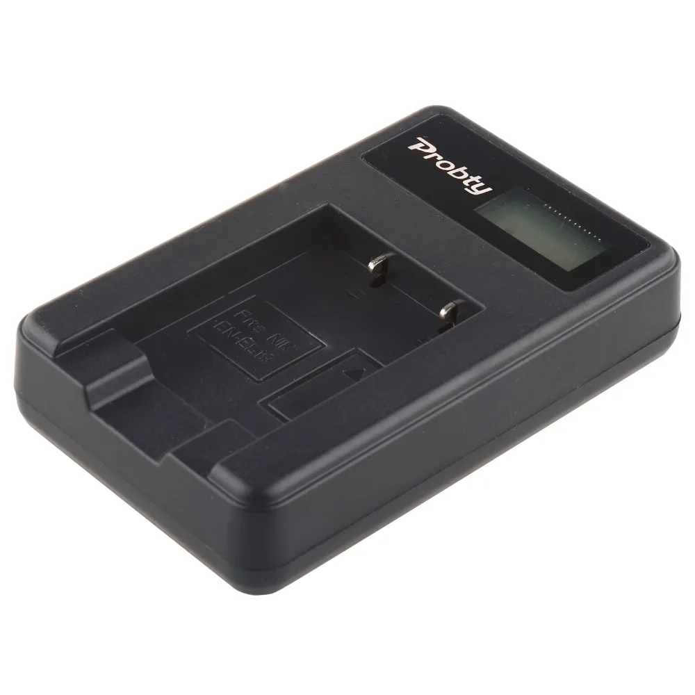 PROBTY 2PCS ENEL19 EN-EL19 Battery + LCD Charger for Nikon Coolpix S32 S33 S100 S2500 S2750 S3100 S3200 S3300 S3400 S3500 S4100 |