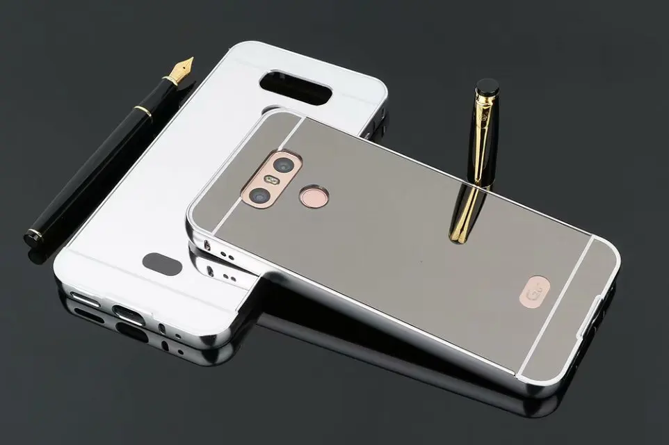 Модные Роскошные Зеркало из розового золота чехол для LG G6-бампер для мобильного телефона чехол для LG G 6 LGG6 5,7 дюймов Чехол для мобильного телефона