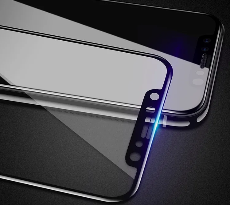 Wholesale 500pcs Full Curved Cover Tempered Glass Screen Protector 5D for iPhone X With Retail Packing | Мобильные телефоны и