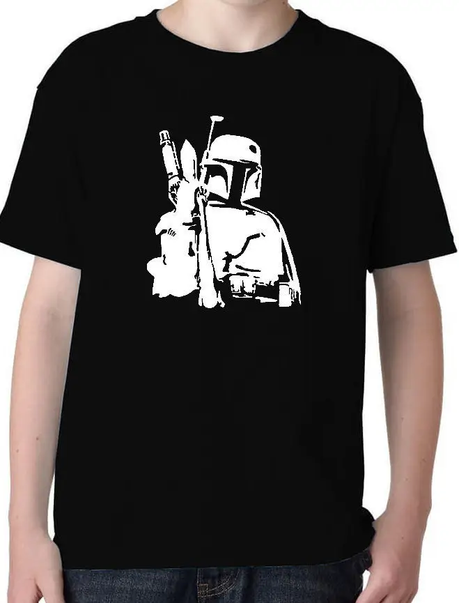Мужская футболка с надписью Boba Fett 2 Star Wars модная унисекс бесплатная доставка