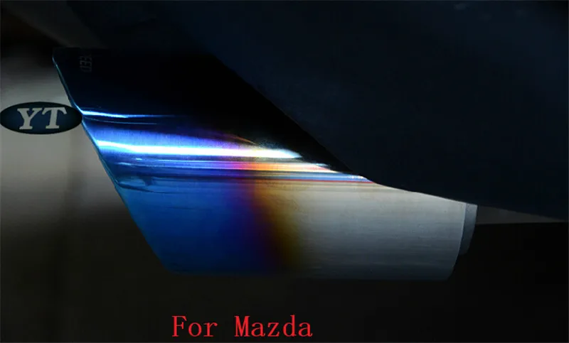 

Car Tail pipe auto exhaust tip muffler for mazda 6 mazda 3 2014 2015, cx-5 ,304 stainless steel, car styling