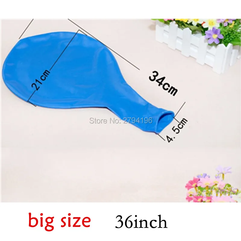 Воздушный шар свадебное воздушный 36 дюймов гигантский крупного плана с гелием