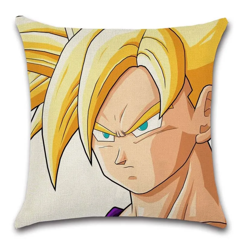 10 Мультфильм Dragon ball Сон Гоку Чехлы вечерние декоративный стул магазин сиденья домашнее украшение для дивана дети друг подарок настоящее наволочка - Цвет: 10