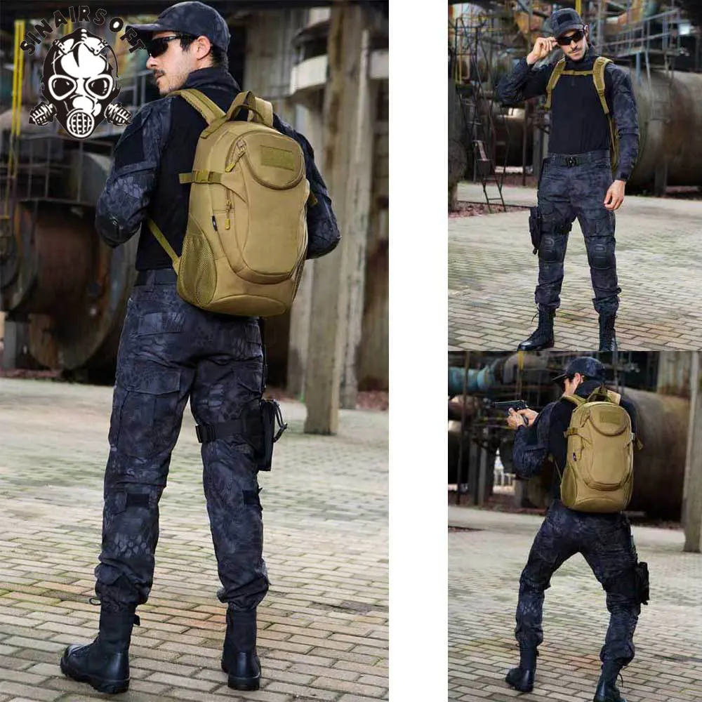 Подарок! Тактический рюкзак SINAIRSOFT 25л спортивный для ноутбука 14 дюймов военный