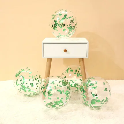 Набор воздушных шаров из розового золота с конфетти 10 шт./лот|Воздушные шары и