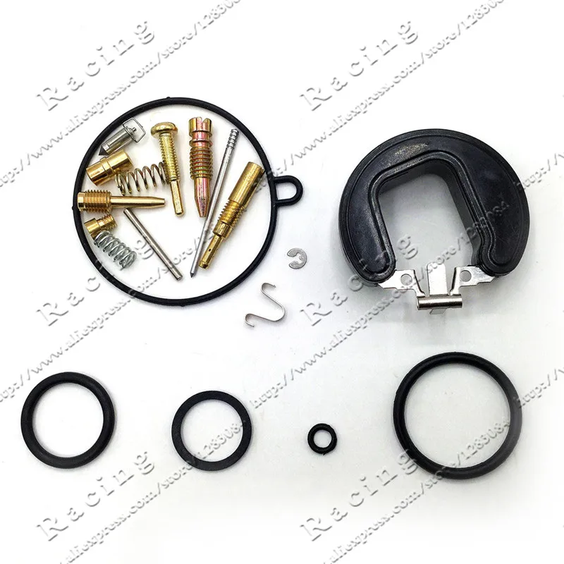Мотоцикл PZ19 Carb Запчасти 19 мм Карбюратор Ремонтный комплект для 50cc 70cc 90cc 110cc двигатель питбайк квадроцикл 4 колесный
