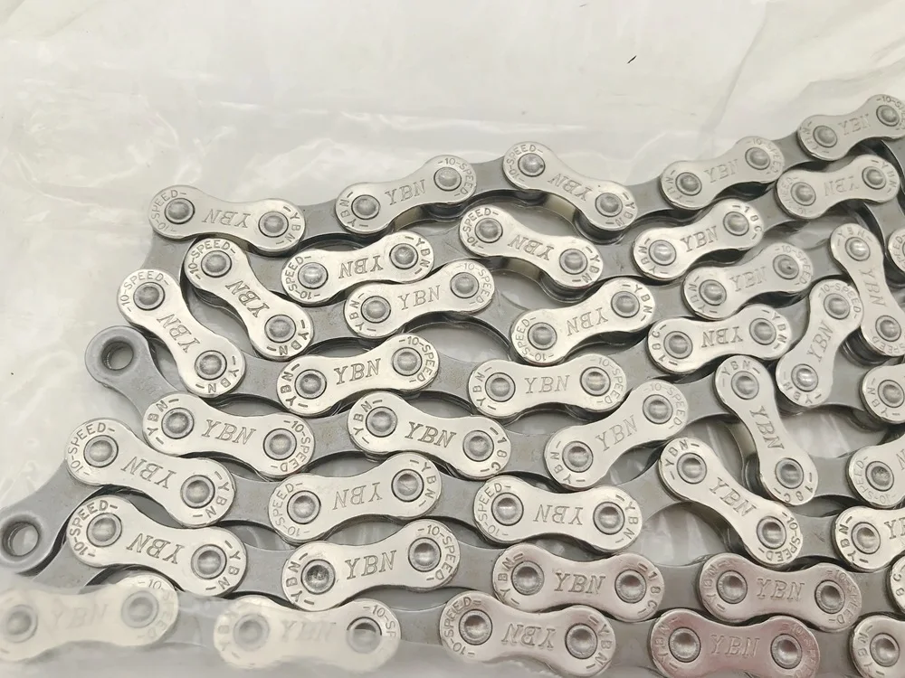 Прочная серебряная цепь для горного велосипеда SHIMANO SRAM CAMPAGNOLO YBN 10 s 20s 30s - купить по