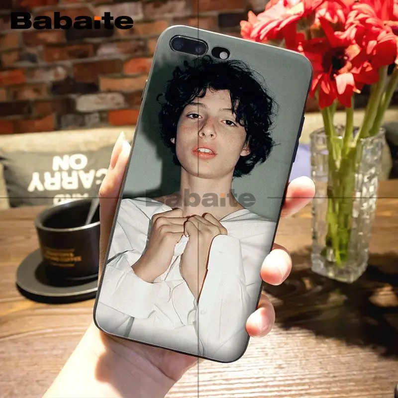 Babaite Finn Wolfhard Stranger Things TPU черный чехол для телефона для Apple iPhone 8 7 6 6S Plus X XS MAX 5 5S SE XR 11 11pro 11promax