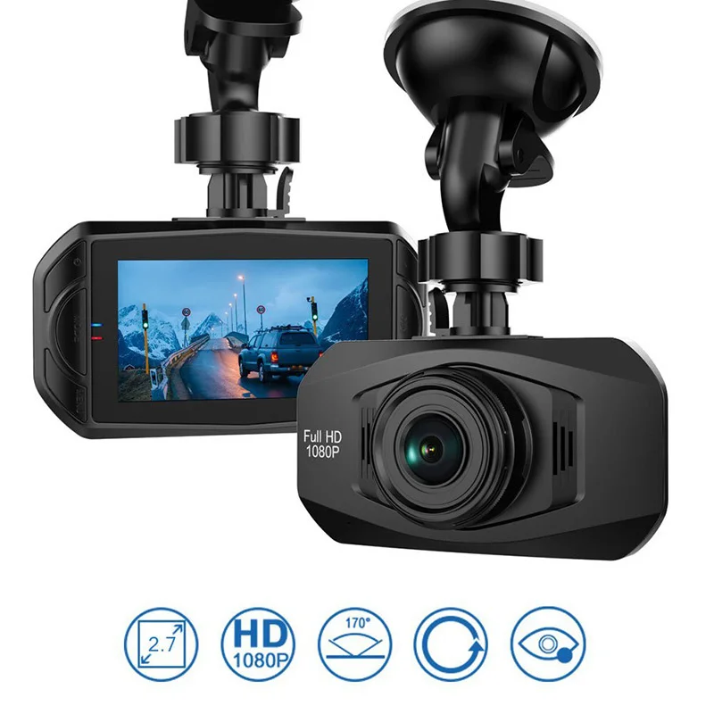5 в 2 7 дюймов 1080P HD видеорегистратор DVR Высокое разрешение 170 супер широкоугольный