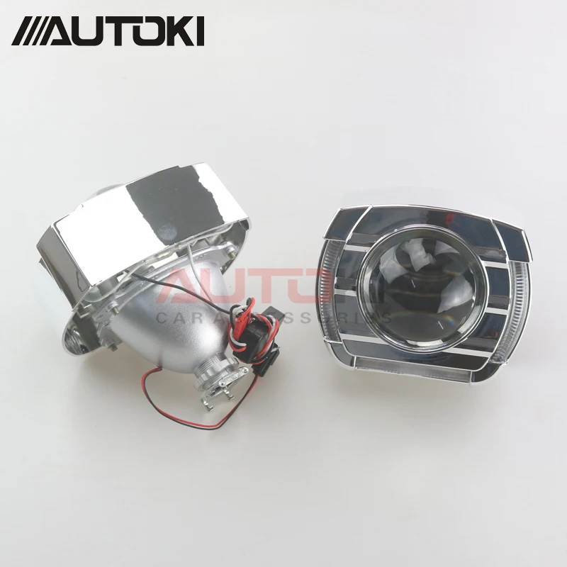 AUTOKI 2018 новые светодиодные ангельские глазки со светодиодными дьявольскими