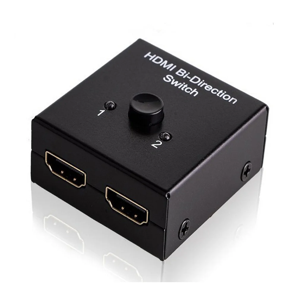 2 Порты 4K x 2K совместимому с HDMI переключатель UHD двунаправленный ручной коммутатор