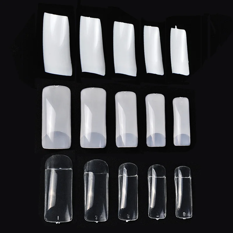 Addfavor 100 искусственные ногти для французского маникюра наращивание ногтей своими