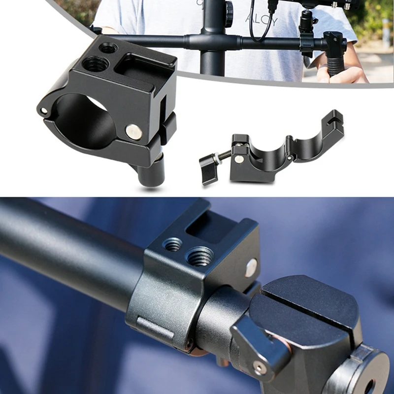 For DJI Ronin M MX System Support Pipe Clamp Screen Practical Durable Portable Microphone Clip Stabilizer double handle | Электроника