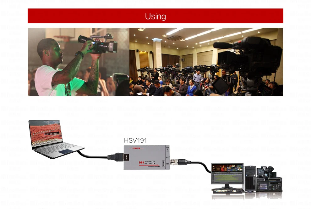 Мини 3G HDMI к sdi видео конвертер заводской Поддержка 1080 P для Камера HDTV Высокое качество HDMI к sdi видео конвертер