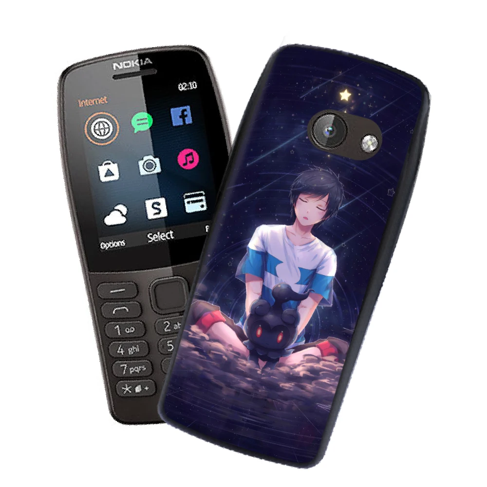 Personalized phone case For Nokia 210 Soft Silicone customized Print Case For Nokia 210 name custom Flip Cover