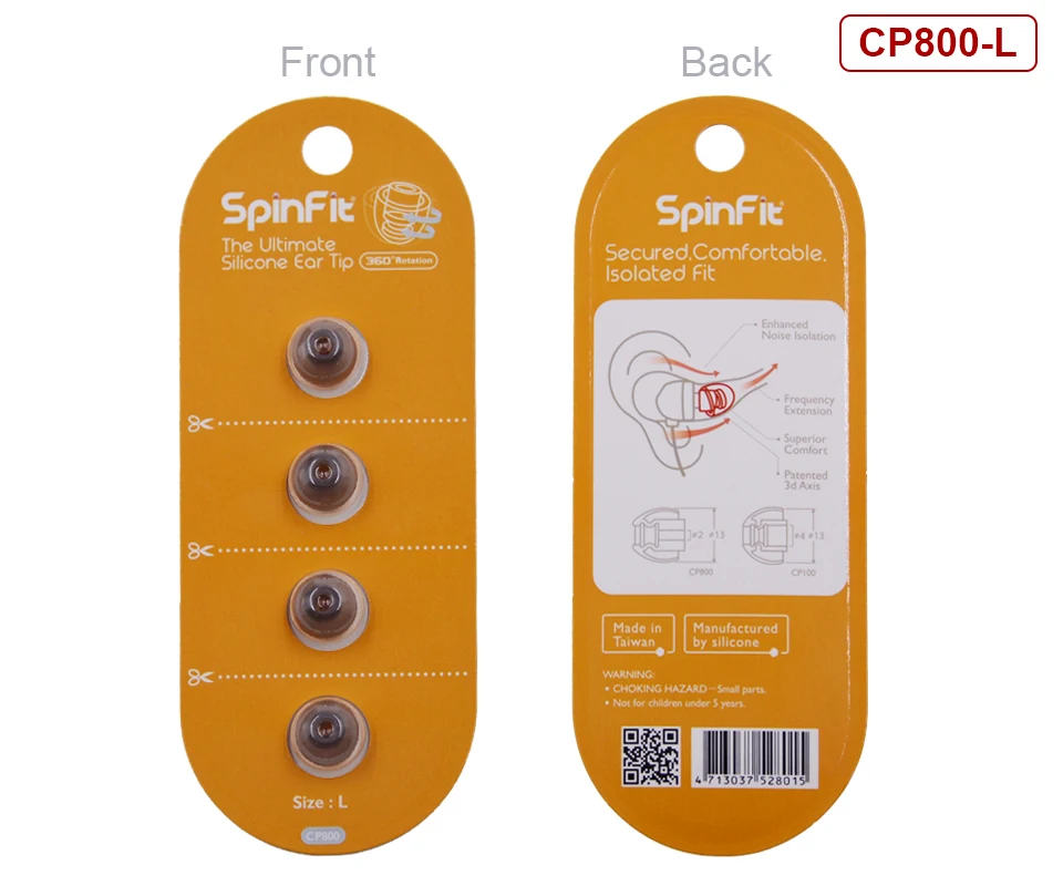 1 пара(2 шт.) NICEHCK SpinFit CP100 CP100M CP800 CP220-M2 наушники-вкладыши запатентованный силиконовый наушник инновационная технология наушник