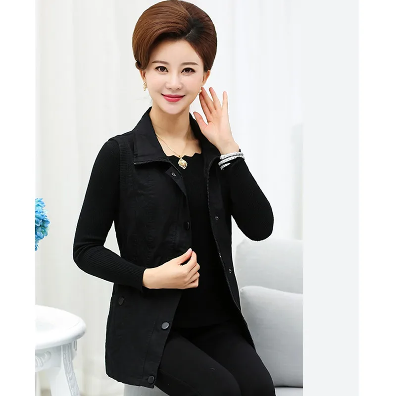 UHYTGF Новинка Сезон весна-осень Платье без рукавов Платье-майка для женщин Модный