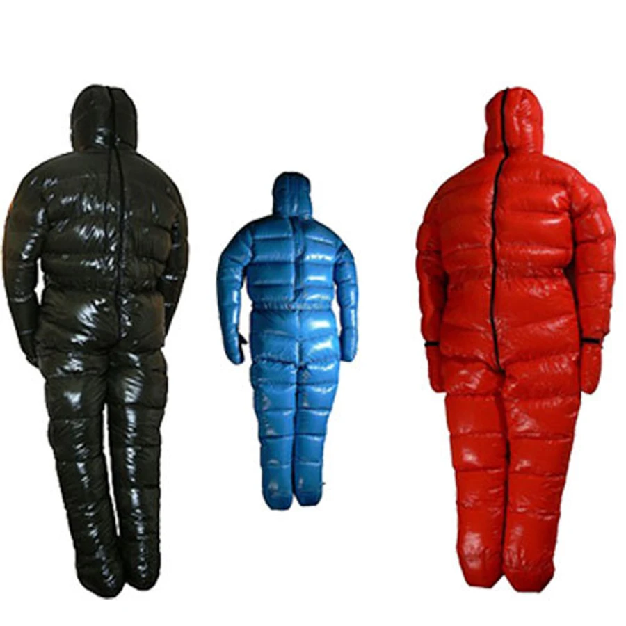 

High Quality 90% White Goose Down 3000g Filling Antarctic Arctic Expedition Special Use Jacket Humanoid Sleeping Bag