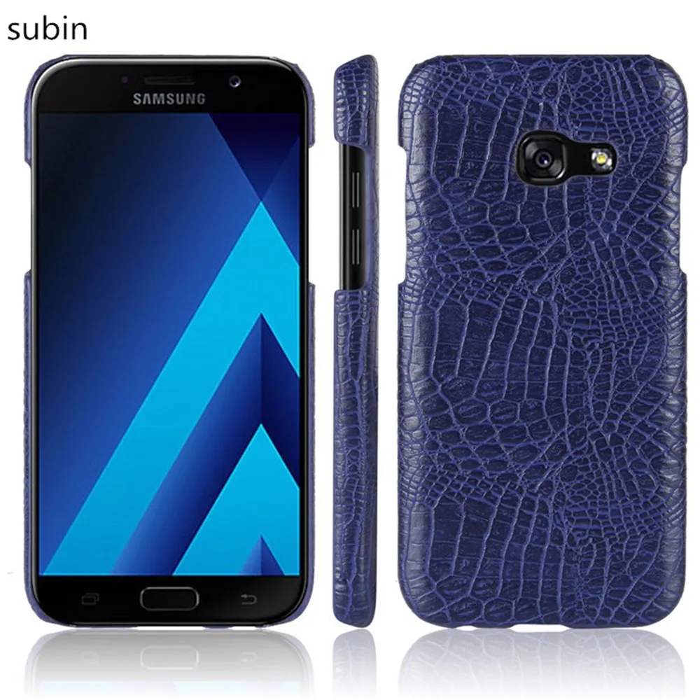 Кожаный чехол с крокодиловым узором Новое поступление для Samsung Galaxy A5 2017 a520f