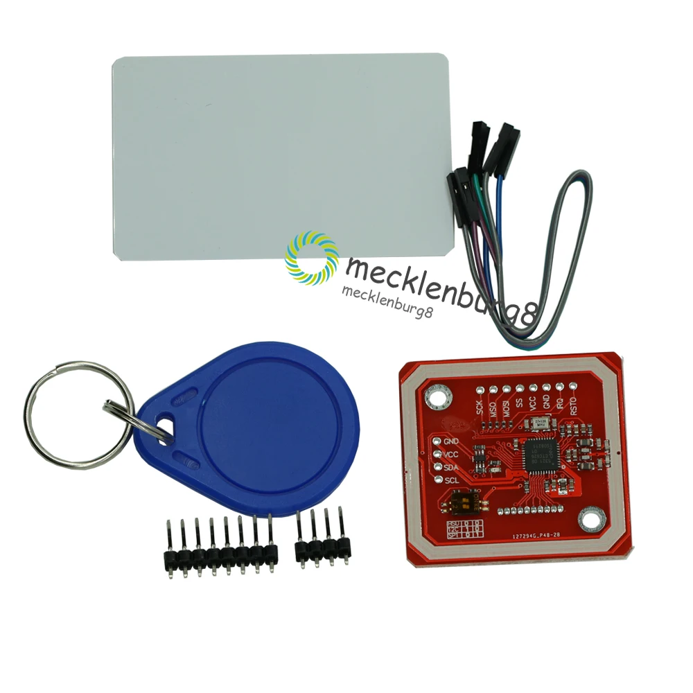 

1Set PN532 NFC RFID Wireless Module V3 User Kits For Arduino Android Reader Writer Mode IC S50 Card PCB Attenna I2C IIC SPI HSU