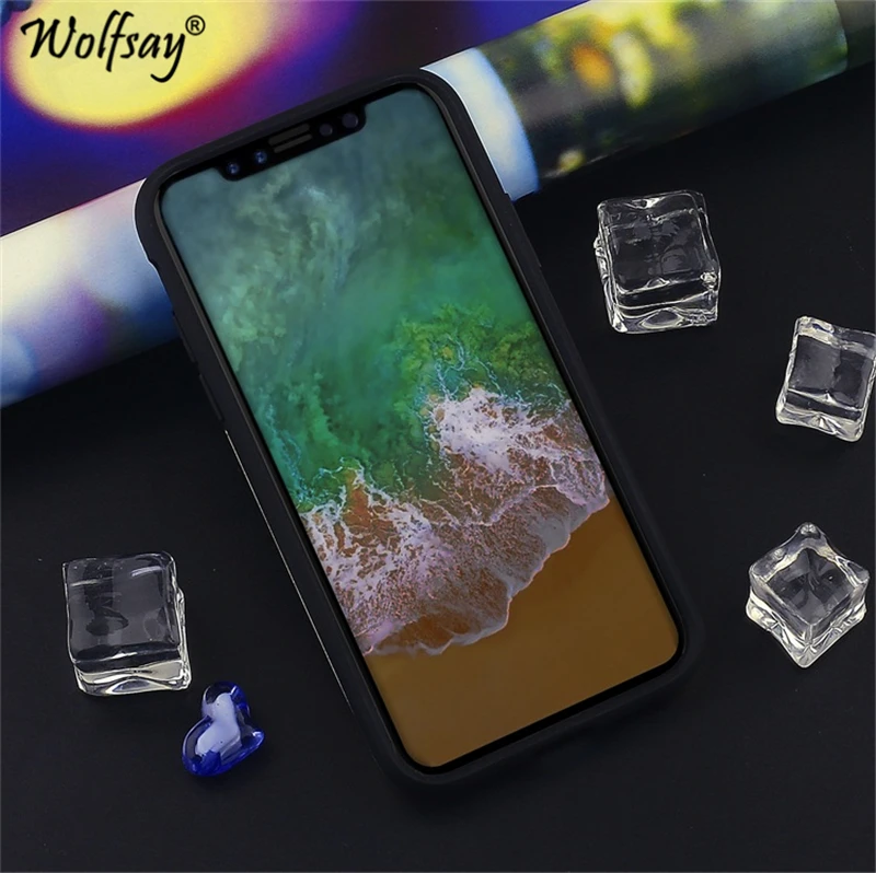 Чехол для кредитных карт Wolfsay чехол iphone 8 7 гибридный защитный ПК Apple Fundas |