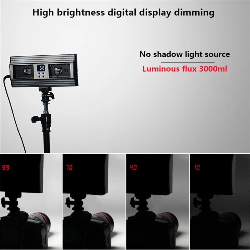 Tycipy светодио дный camera Фотографическая двухцветная студийная Фотостудия