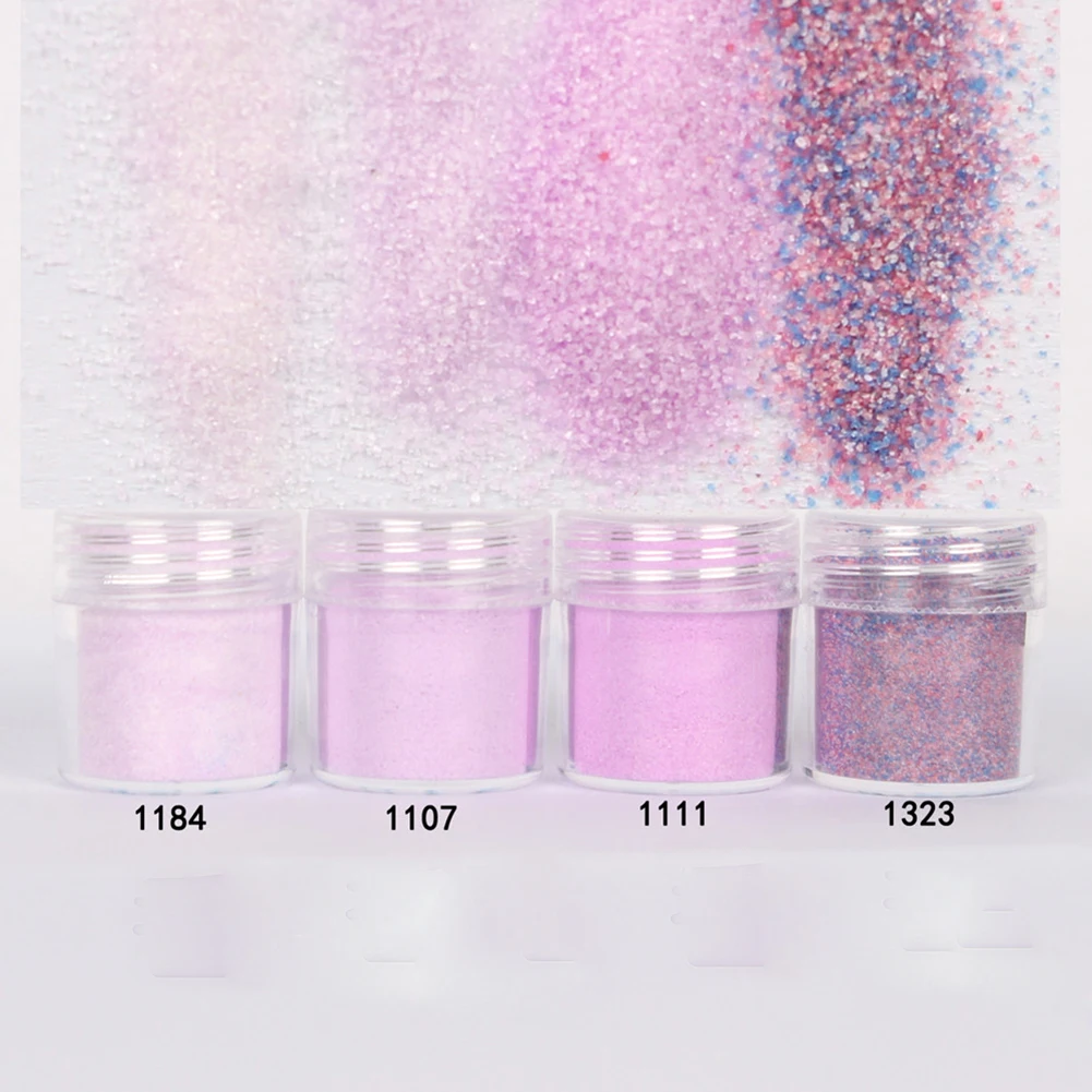 Pink 2 4 шт цвета/партия, порошок конфет для ногтей, лучший пигмент для УФ гель-лака, украшения для ногтей, сахарный блеск, мерцающий маникюр, дизайн ногтей - Цвет: Pink 2